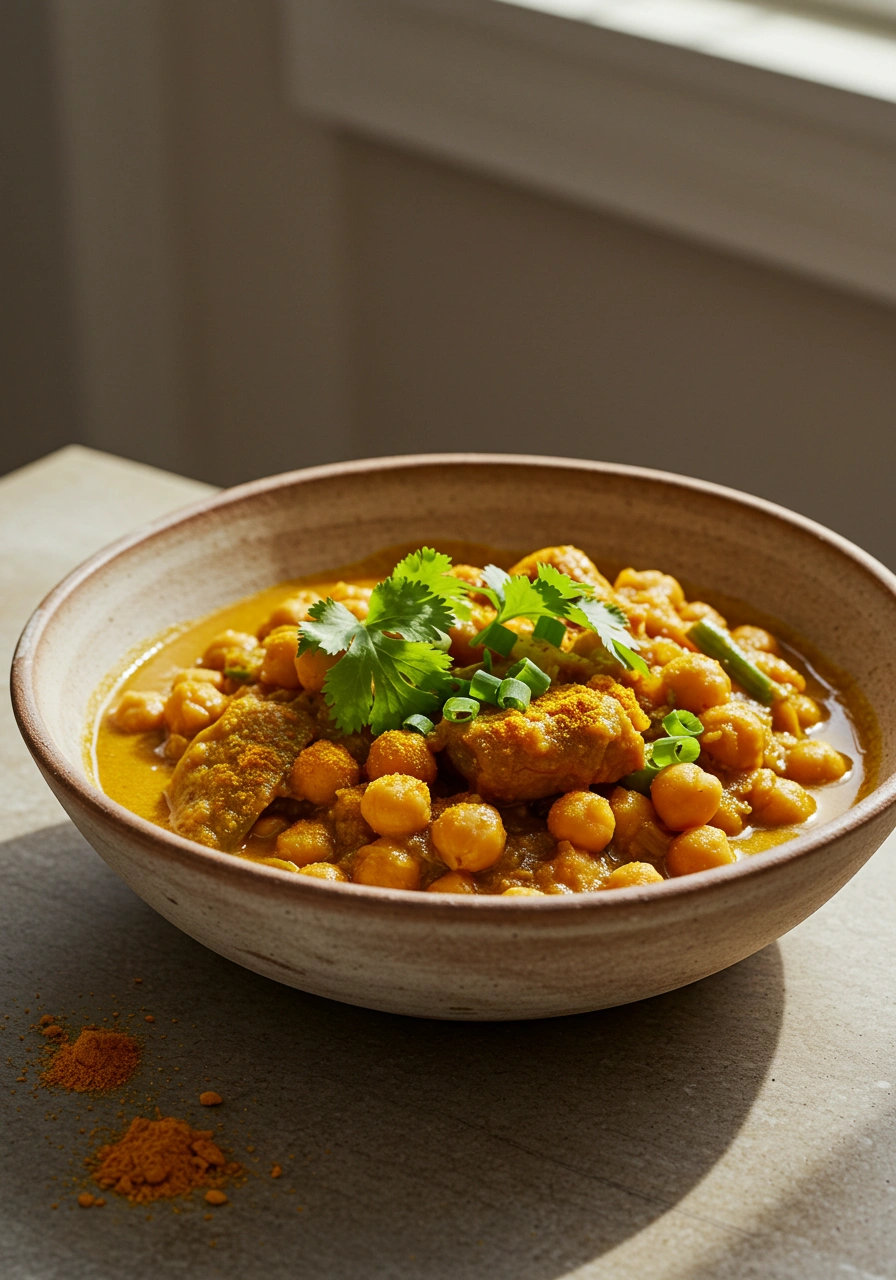 Vegan Jamaican Chickpea Curry